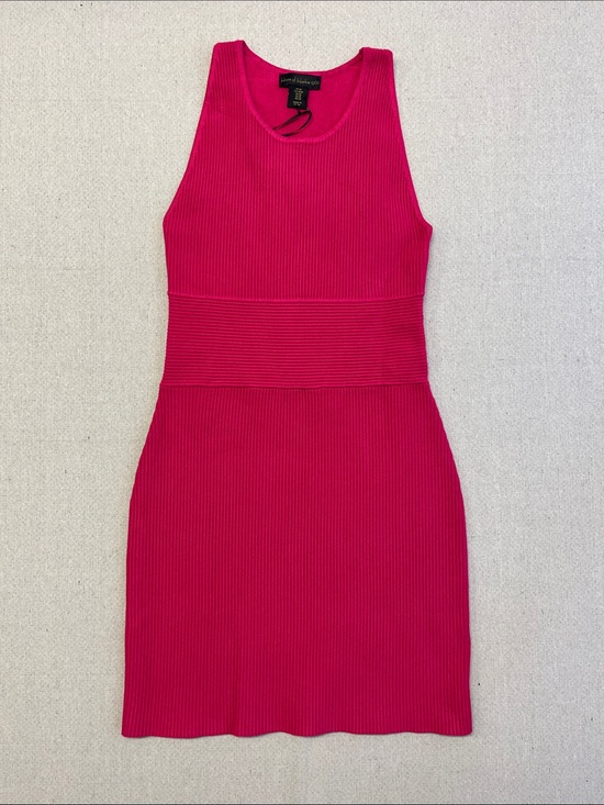House of Harlow 1960 Dresses & Skirts - House of Harlow 1960 Pink Ribbed Bodycon Midi Dress Medium